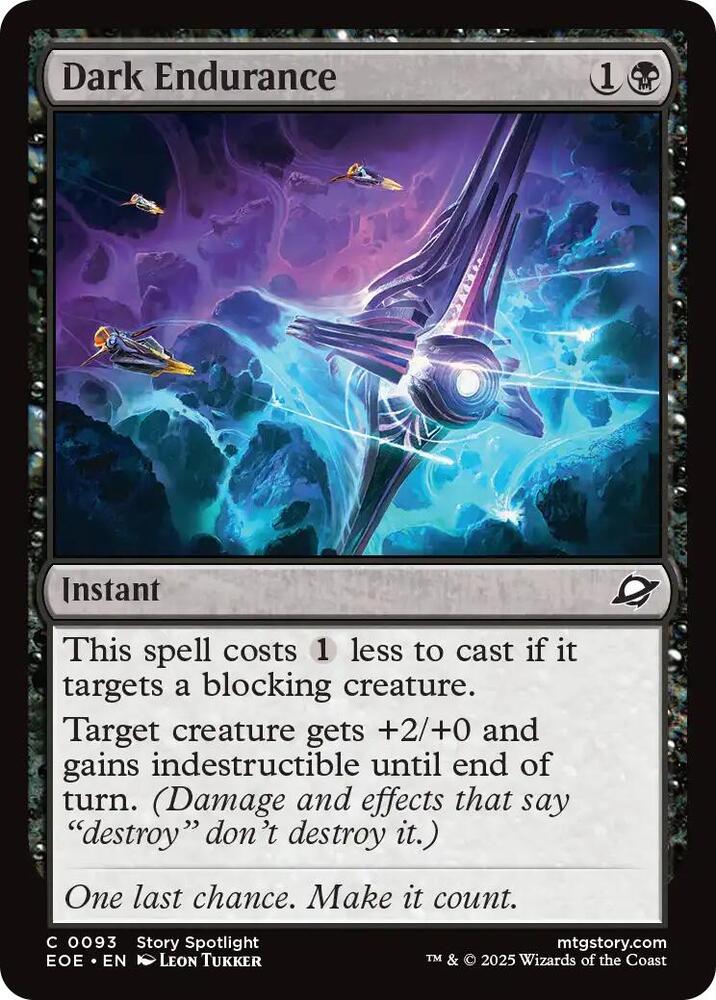 Dark Endurance (Edge of Eternities)  - undefined