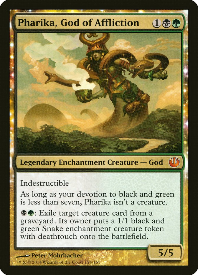 Pharika, God of Affliction 154/165 (Journey Into Nyx) 