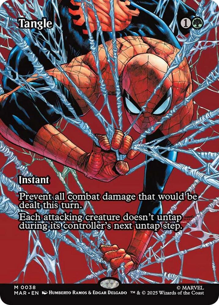 Tangle 38 (Marvel Eternal-Legal)  - Borderless