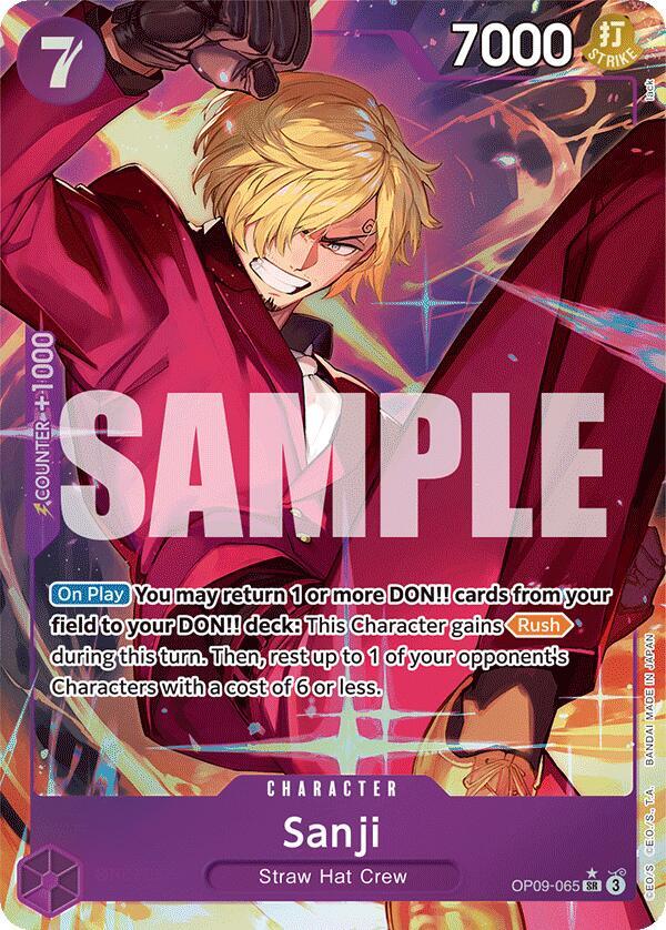 Sanji 065 Parallel (Emperors in the New World)  - Foil