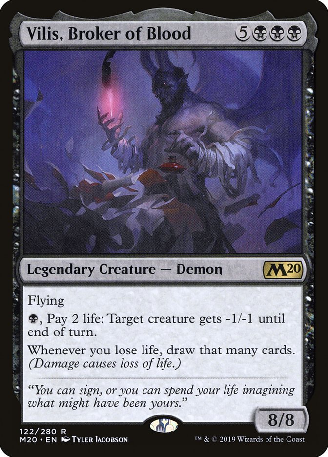 Vilis, Broker of Blood 122 (Core Set 2020) 