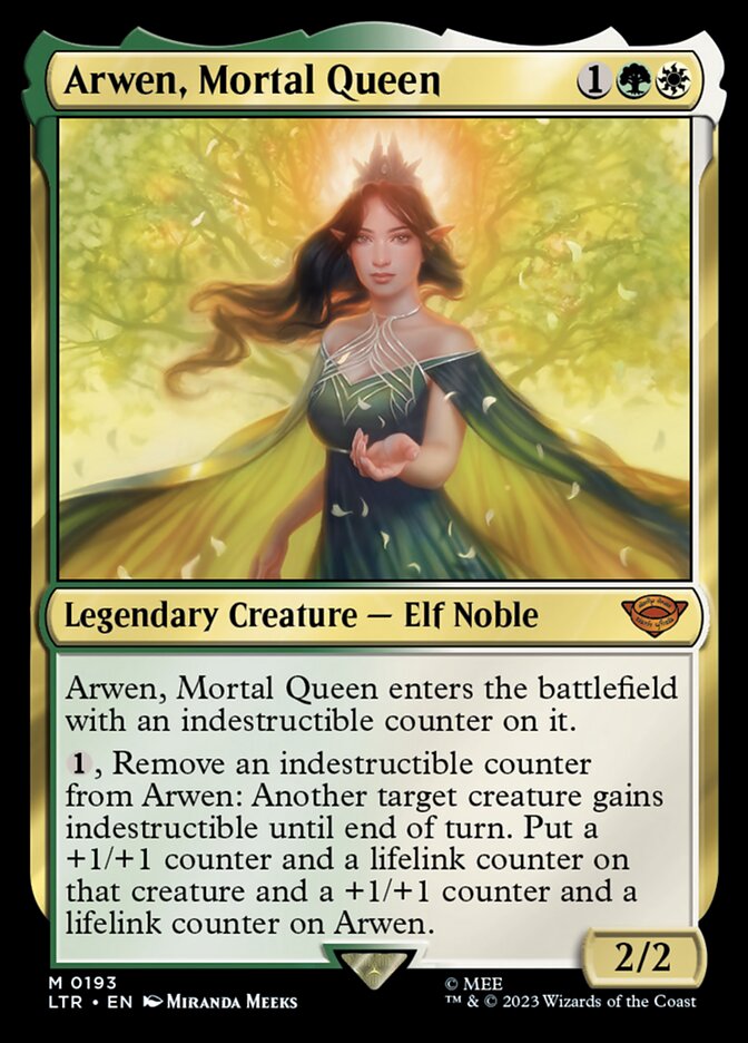 Arwen, Mortal Queen 193 (Universes Beyond: The Lord of the Rings: Tales of Middle-earth) 