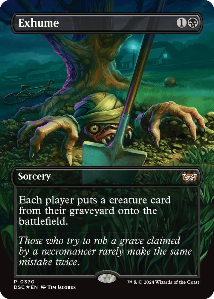 Exhume Borderless (Commander: Duskmourn: House of Horror)  - undefined