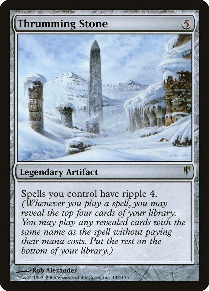 Thrumming Stone (Coldsnap) 