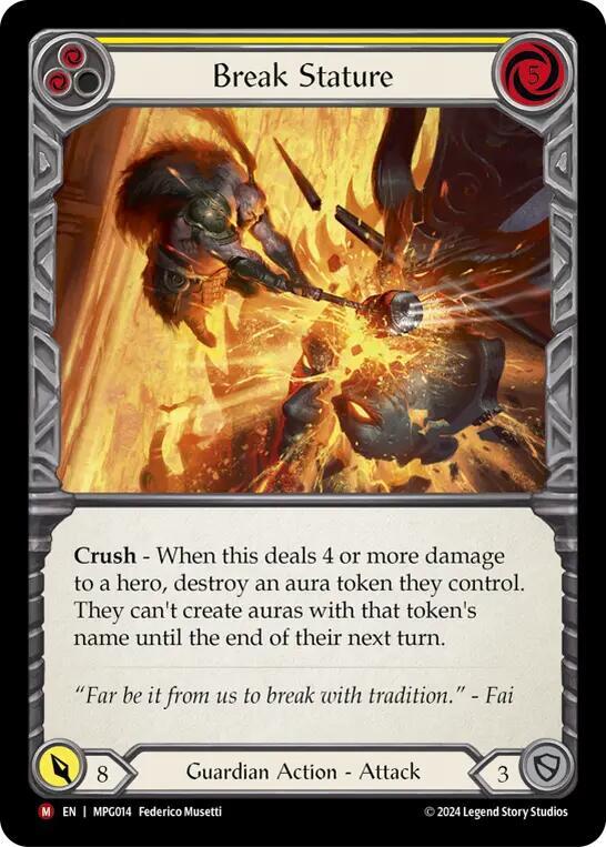 Break Stature (Mastery Pack Guardian) 