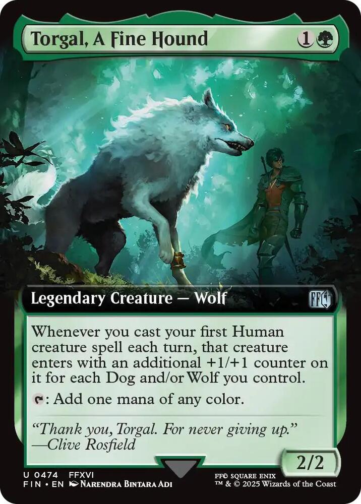 Torgal A Fine Hound Extended Art (FINAL FANTASY) 
