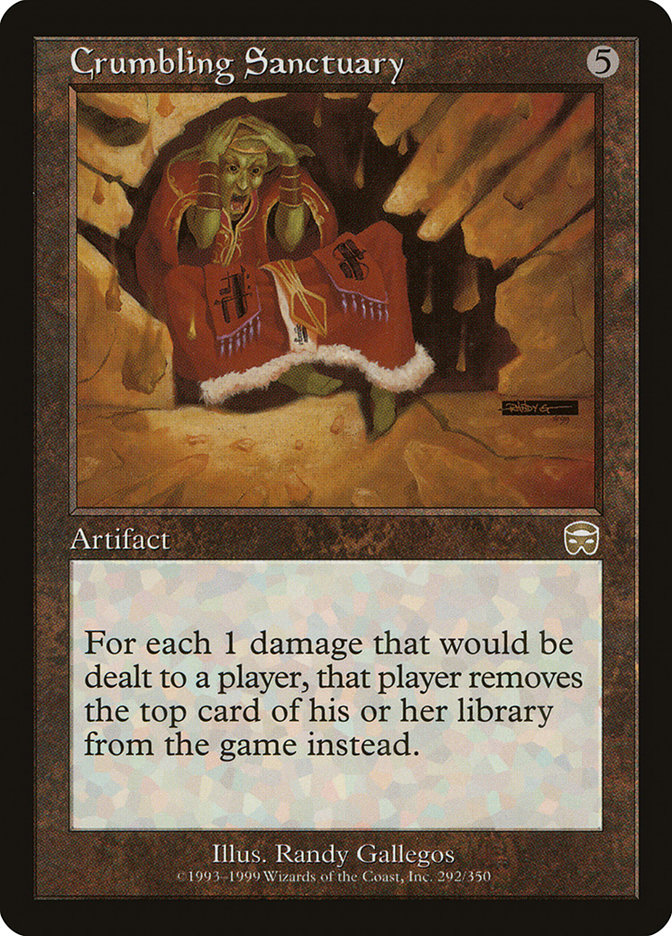 Crumbling Sanctuary (Mercadian Masques) 