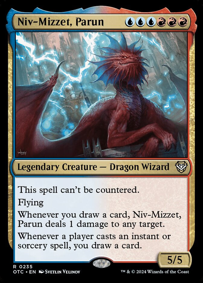 Niv-Mizzet, Parun 235 (Commander: Outlaws of Thunder Junction) 