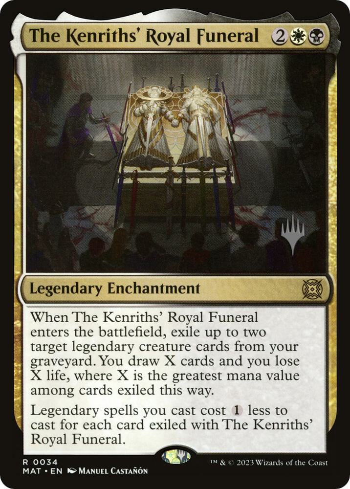 The Kenriths Royal Funeral (Promo Pack: Murders at Karlov Manor)  - undefined