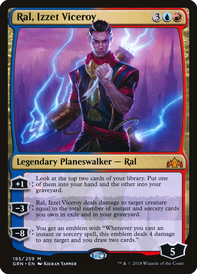 Ral, Izzet Viceroy (Guilds of Ravnica) 