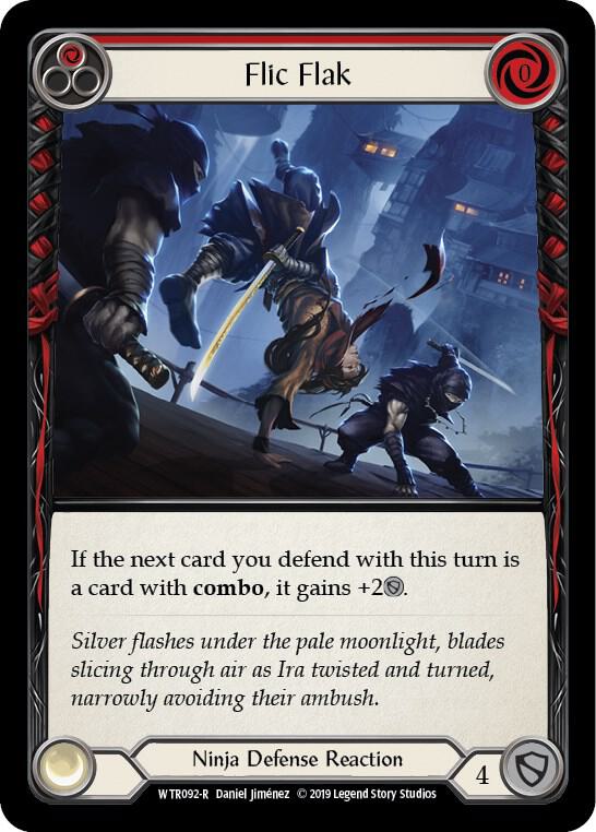Flic Flak Red (Welcome to Rathe)  - 1st Edition Normal