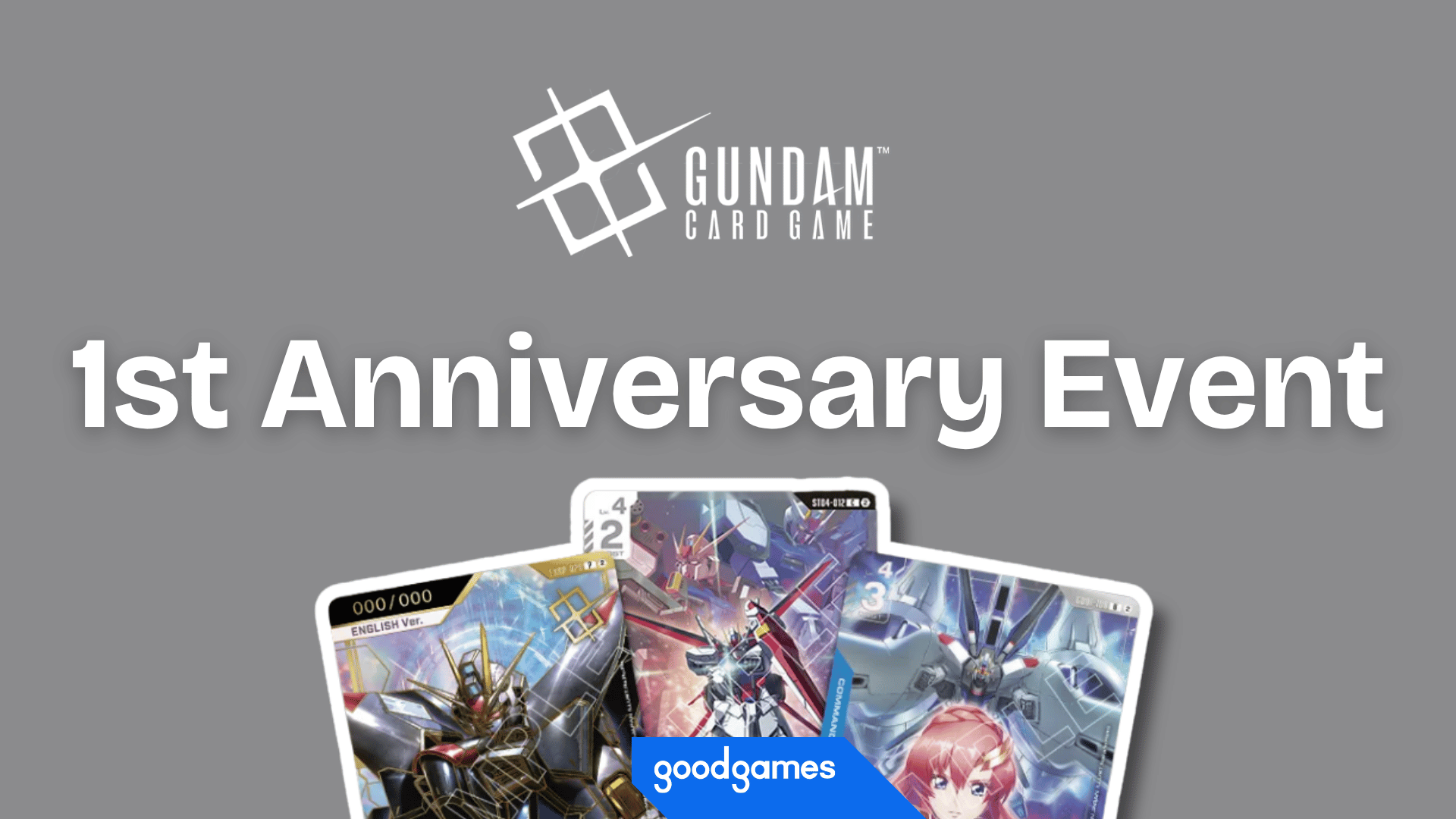 Gundam TCG 1st Anniversary Event