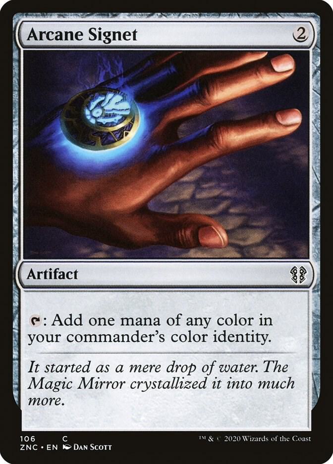 Arcane Signet 106/142 (Commander: Zendikar Rising) 