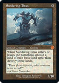 Sundering Titan (The Brothers' War: Retro Frame Artifacts) 