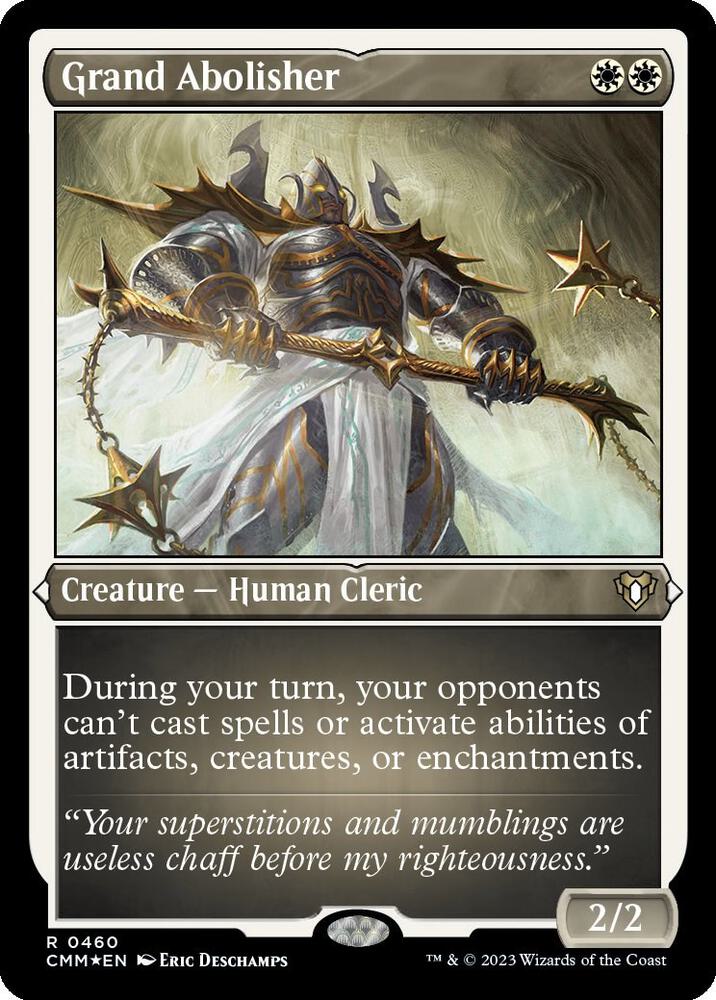 Grand Abolisher Foil Etched (Commander Masters)  - undefined