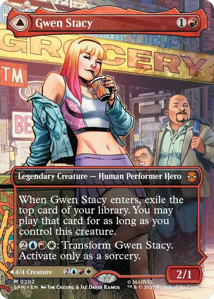 Gwen Stacy 0202 Borderless (Marvel's Spider-Man)  - undefined