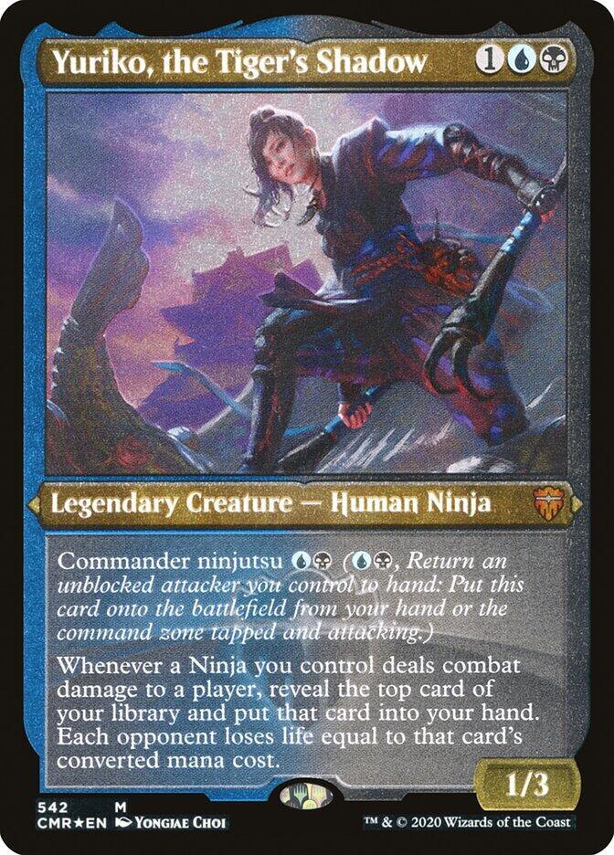 Yuriko the Tigers Shadow Foil Etched (Commander Legends)  - undefined