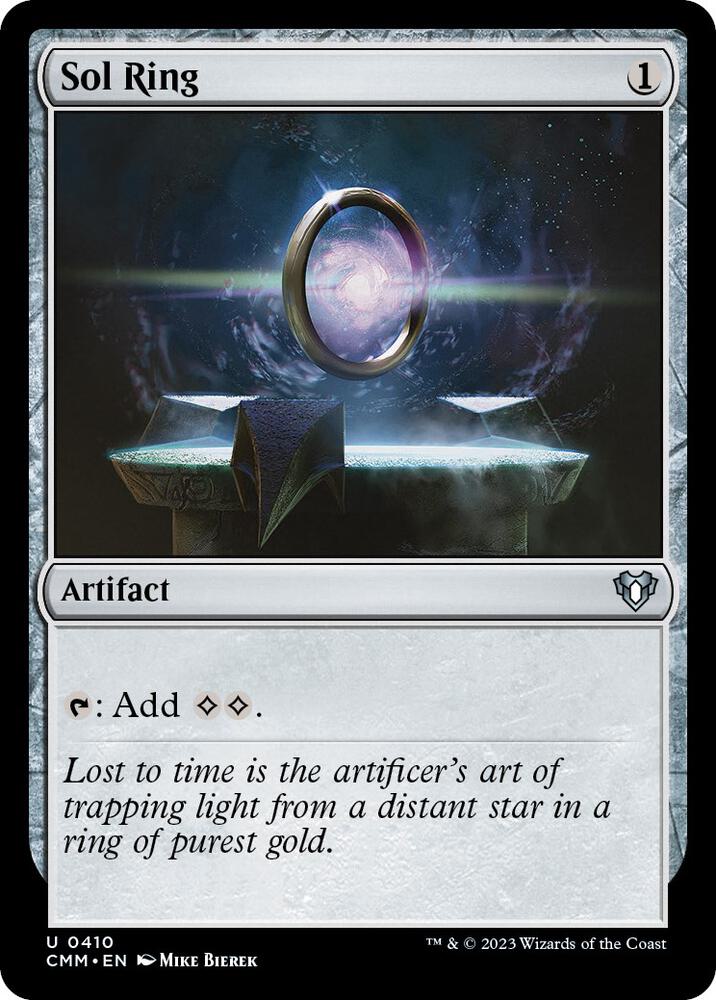 Sol Ring 410 (Commander Masters) 