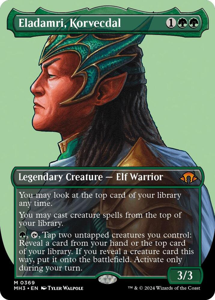 Eladamri, Korvecdal 369/319 (Modern Horizons 3)  - Borderless