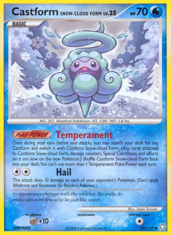 Castform Snow Cloud Form 50/146 (Legends Awakened) 