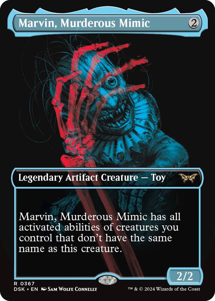 Marvin, Murderous Mimic 367 (Duskmourn: House of Horror)  - Borderless Foil