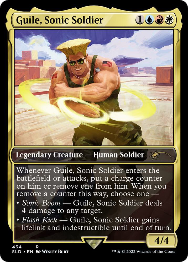 Guile Sonic Soldier (Secret Lair Drop Series)  - undefined