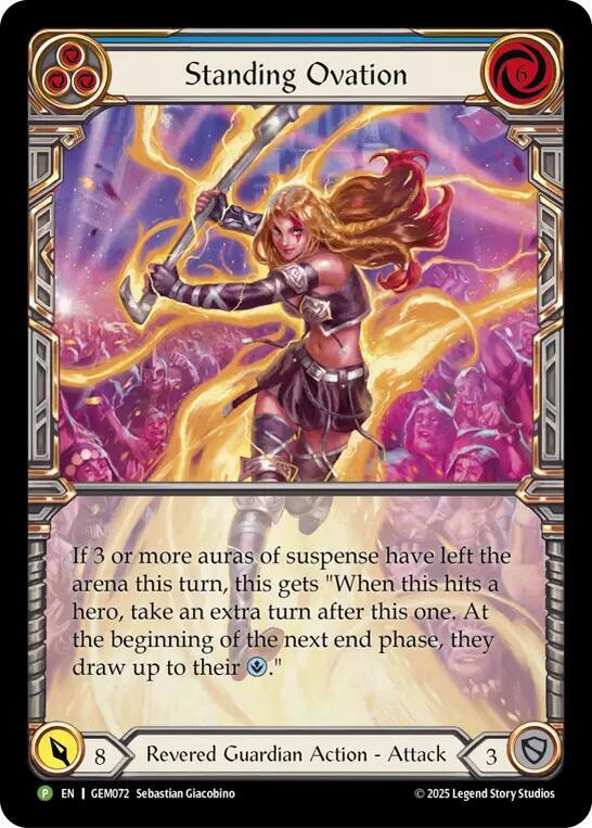 Standing Ovation GEM072 (GEM Pack 3)  - Cold Foil