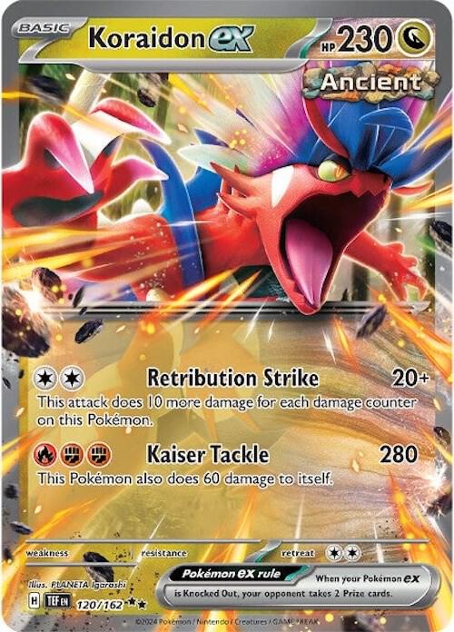 Koraidon ex (SV05: Temporal Forces)  - Holofoil
