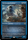 Stormsurge Kraken 497 (Commander Masters)  - Etched Foil