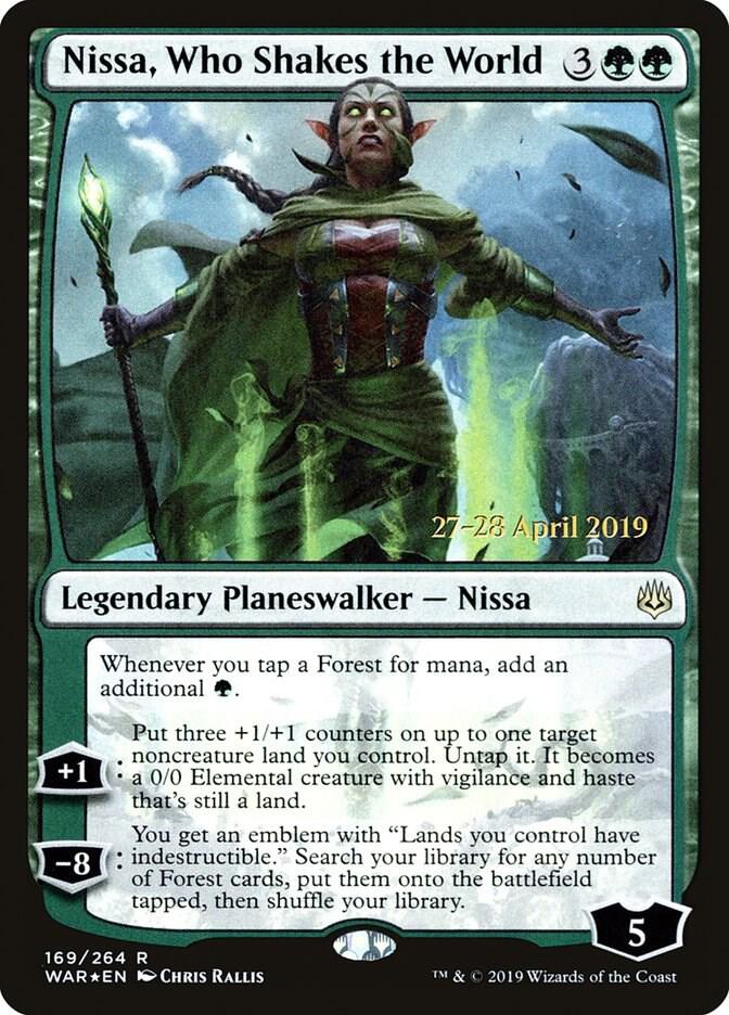 Nissa Who Shakes the World (Prerelease Cards)  - undefined