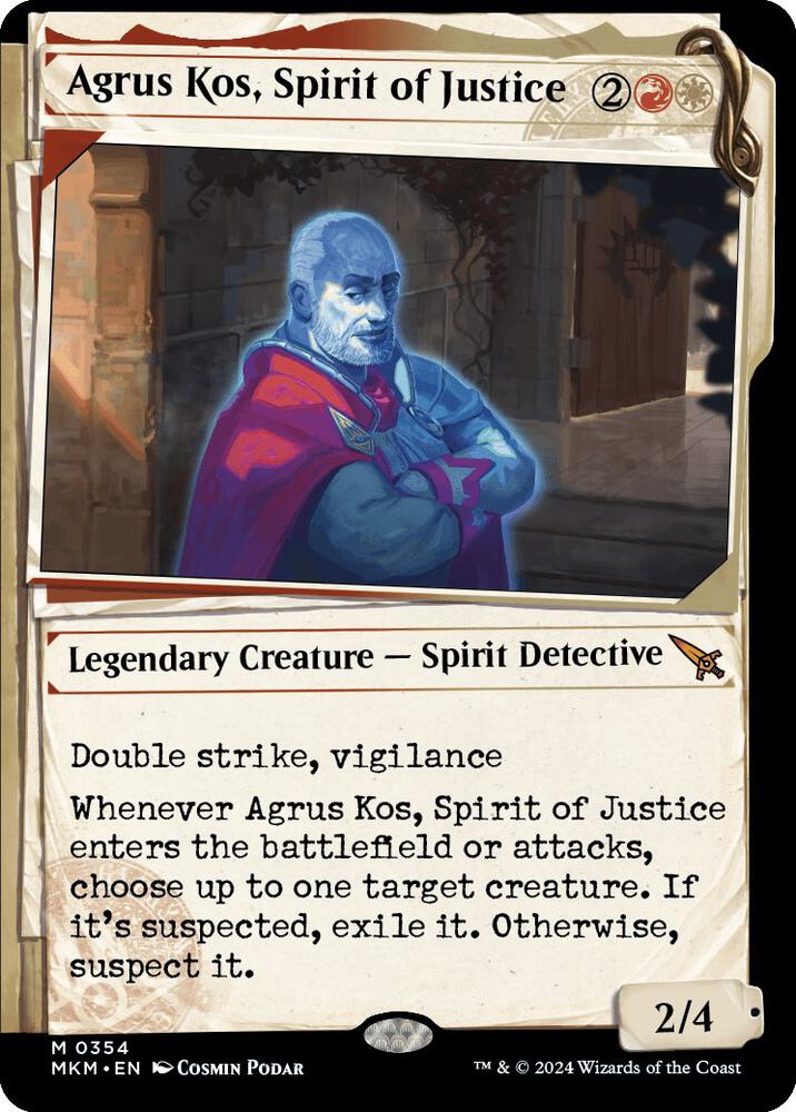 Agrus Kos Spirit of Justice Showcase (Murders at Karlov Manor)  - undefined