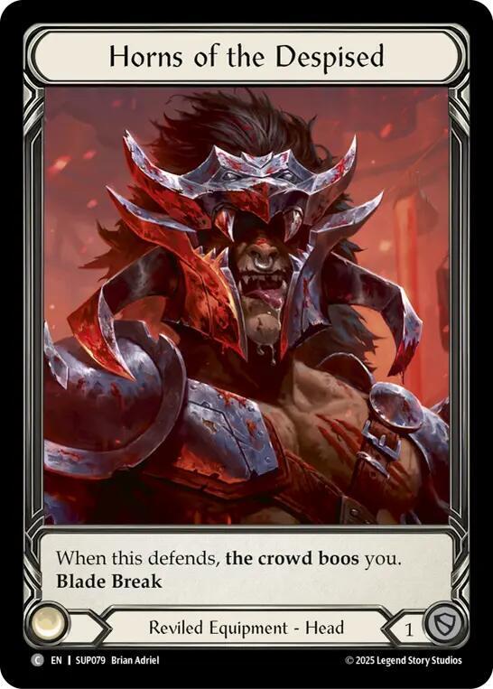 Horns of the Despised Extended Art (Super Slam)  - Cold Foil