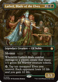 Lathril Blade of the Elves Borderless Mana Foil (Foundations)  - undefined