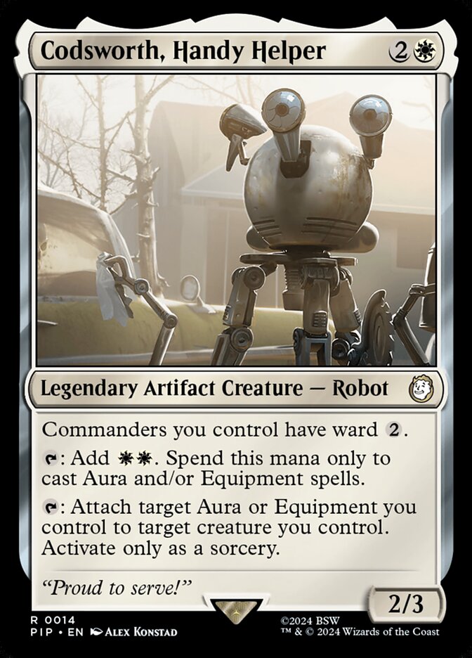 Codsworth, Handy Helper 14 (Universes Beyond: Fallout) 