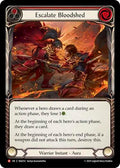 Escalate Bloodshed (High Seas)  - Rainbow Foil