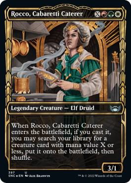 Rocco Cabaretti Caterer Gilded Foil (Streets of New Capenna)  - undefined