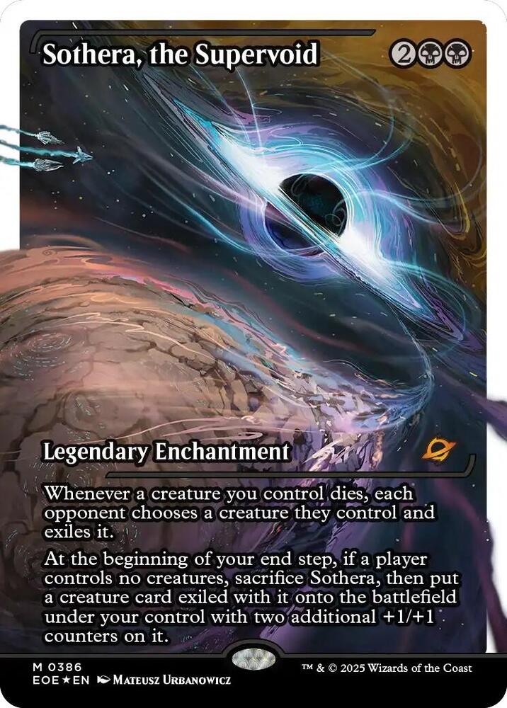 Sothera the Supervoid Showcase Fracture Foil (Edge of Eternities)  - undefined