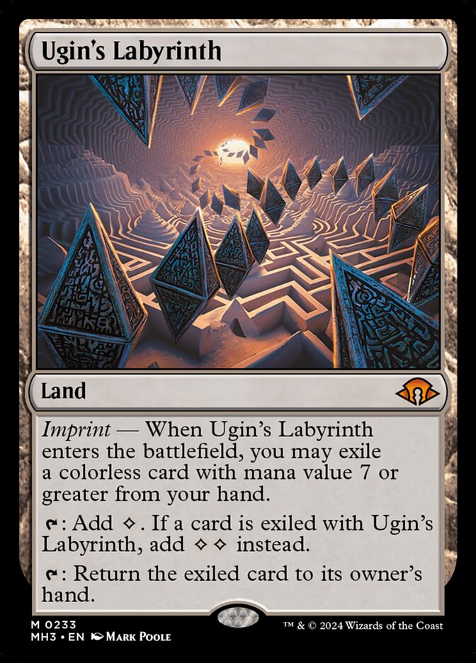 Ugin's Labyrinth 233/319 (Modern Horizons 3) 