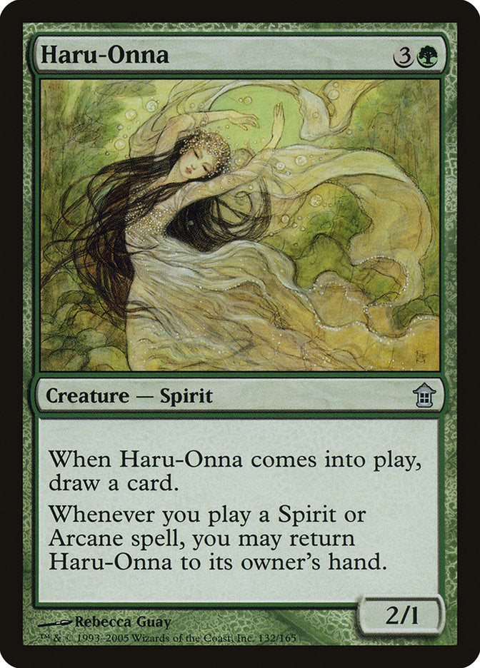 Haru-Onna 132/165 (Saviors of Kamigawa)  - Foil