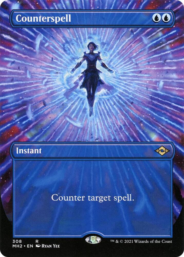 Counterspell Borderless 308 (Modern Horizons 2) 