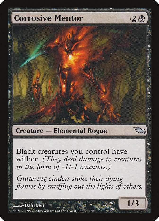 Corrosive Mentor (Shadowmoor) 