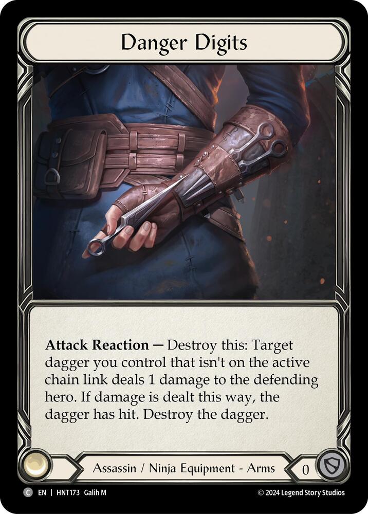 Danger Digits (The Hunted)  - Cold Foil