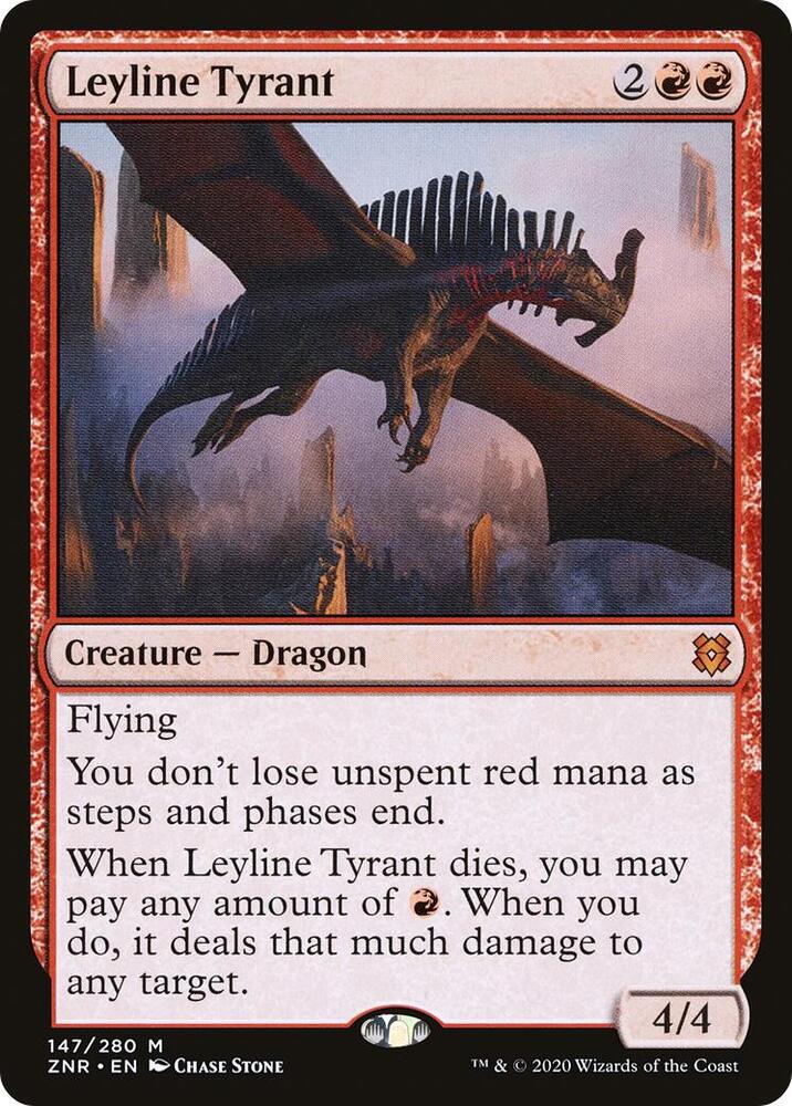 Leyline Tyrant 147/280 (Zendikar Rising)  - Foil