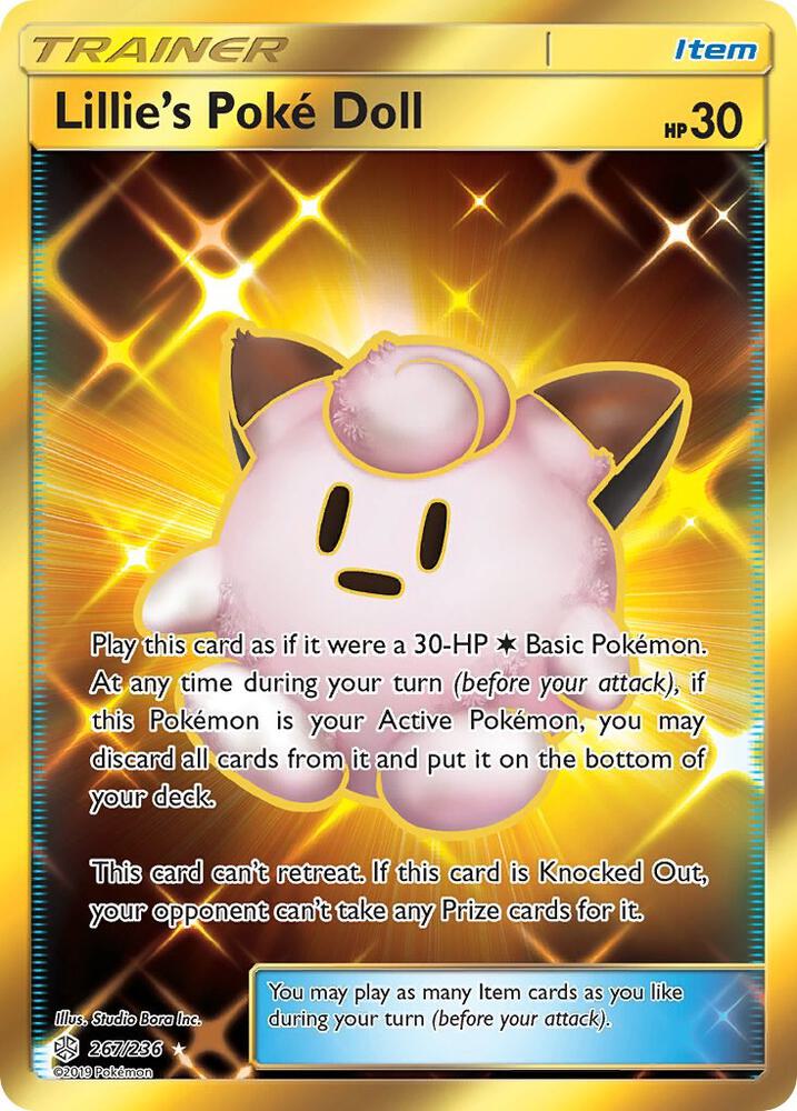 Lillies Poke Doll Secret (SM - Cosmic Eclipse)  - Holofoil