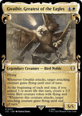 Gwaihir Greatest of the Eagles Showcase Scrolls 417 (Commander: The Lord of the Rings: Tales of Middle-earth)  - Showcase Scroll Foil