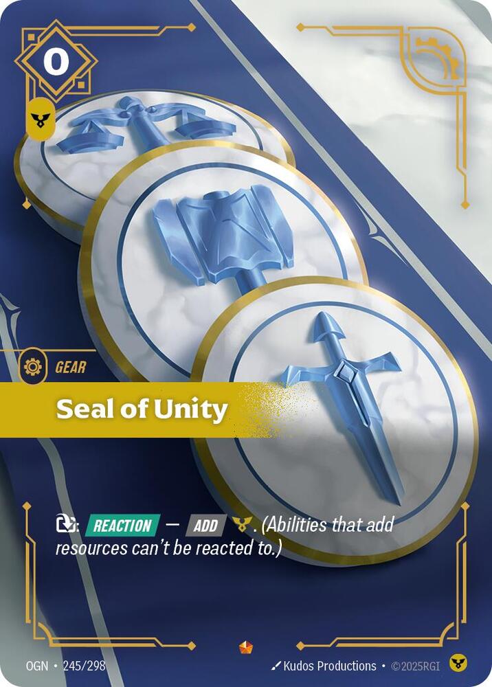 Seal of Unity (Origins)  - Foil