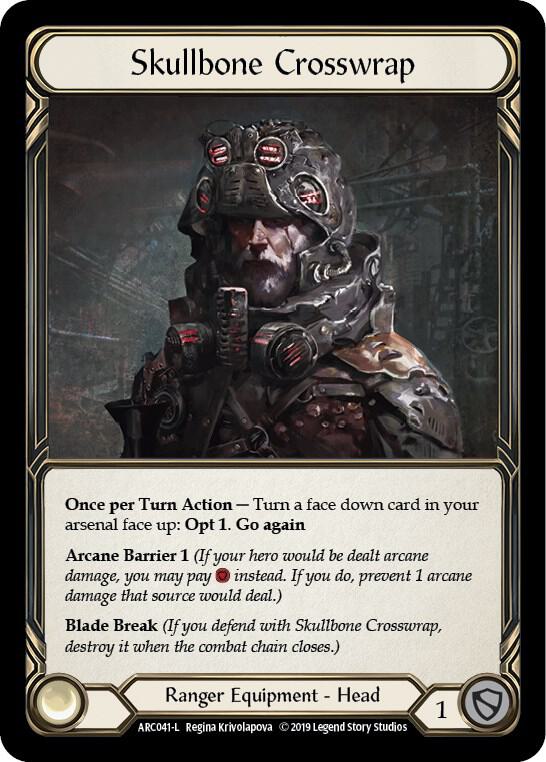 Skullbone Crosswrap (Arcane Rising)  - Unlimited Edition Rainbow Foil