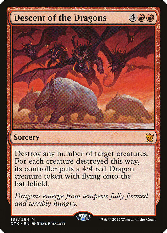 Descent of the Dragons 133 (Dragons of Tarkir) 