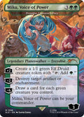 Miku, Voice of Power // Freyalise, Llanowar's Fury 1598/1 (Secret Lair Drop Series)  - Borderless