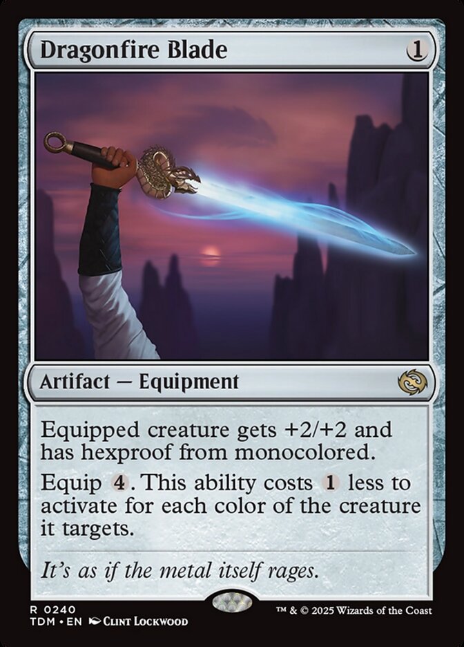 Dragonfire Blade (Tarkir: Dragonstorm)  - undefined